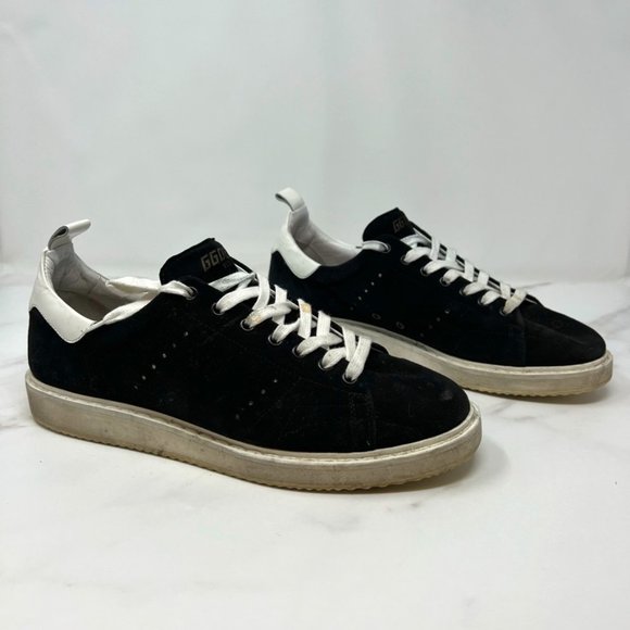Golden Goose Other - Golden Goose Starter Sneakers Black Suede Size 9